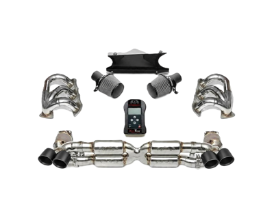 Fabspeed Supersport Performance Exhaust Package RACE Polished Stainless Steel. Porsche 997.2 Turbo / Turbo S - FSPOR9972TSHDR, FSPOR9972TCOMPAI, FSPOR9972TET, FSPOR9972TCB, FSPOR9972TSSRXB, FSPOR9972TQDTB